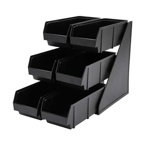 6-Compartment Condiment Bin