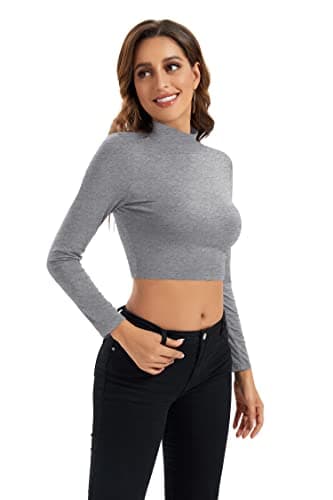 Budget Cropped Turtleneck