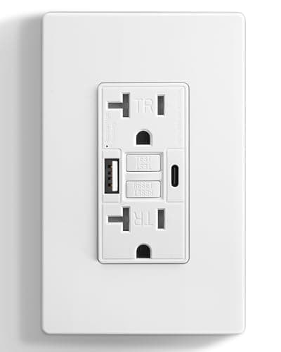 GFCI USB Combo Outlet