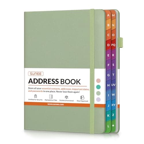 Tabbed Address Organizer
