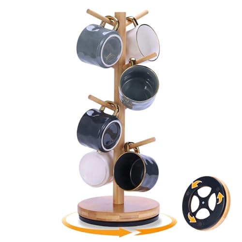 360° Bamboo Mug Tree