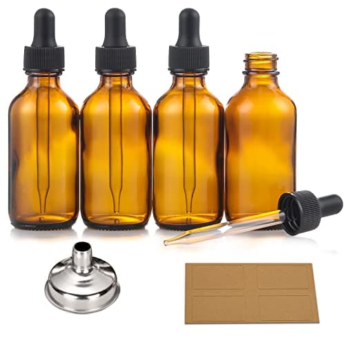AOZITA 4 Pack Dropper Bottles