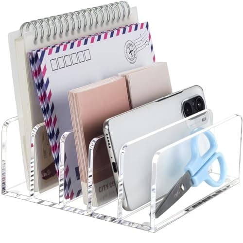 Clear Acrylic Mail Organizer