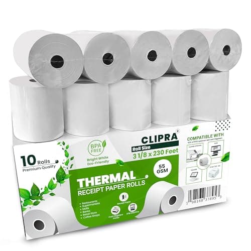 Wide 3-1/8" POS Rolls