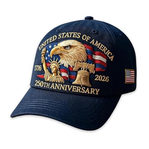 Retro Washed Patriot Cap