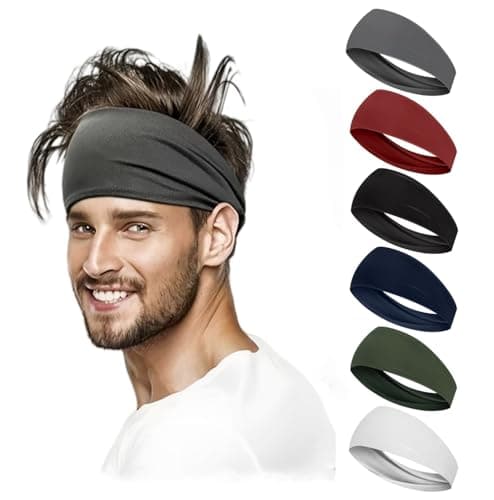 6-Pack Ice Silk Headbands
