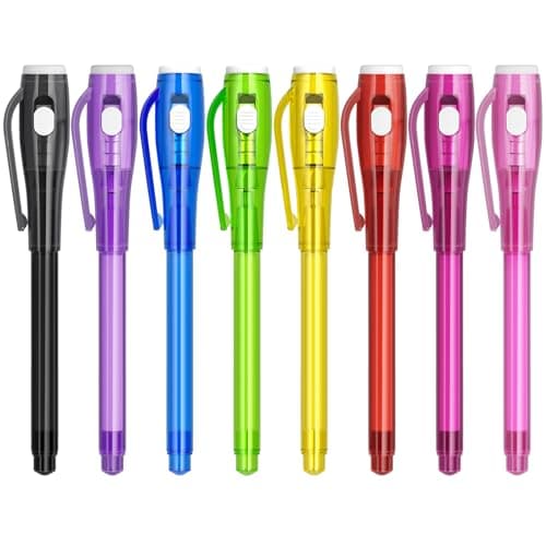 8-Pack Spy Game Pens