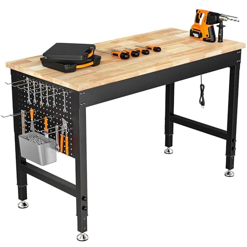 48″ Rubberwood Workbench