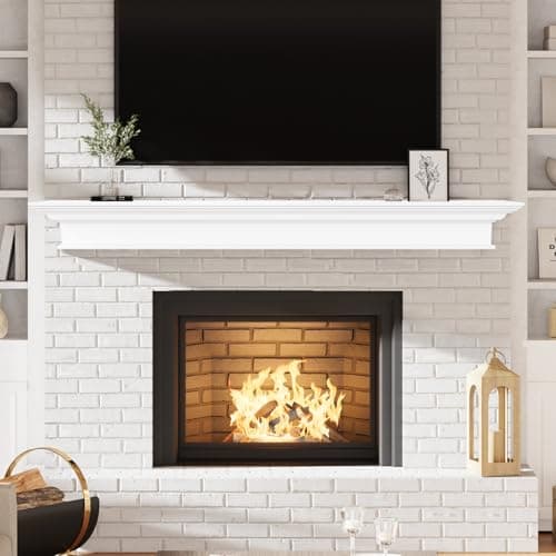 Solid Pine 72" Mantel