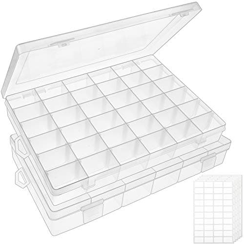 36-Grid Clear Organizer