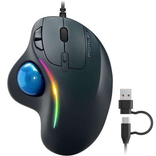 Wired RGB Trackball
