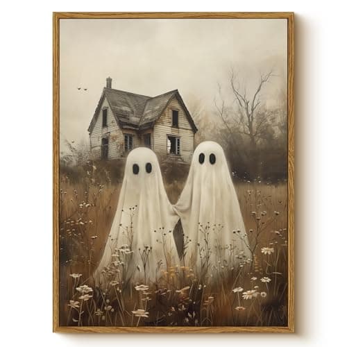 Vintage Ghost Canvas