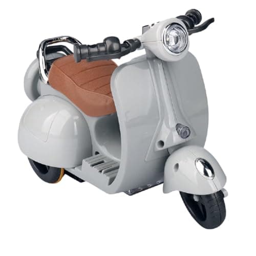 Grey Light & Music Scooter