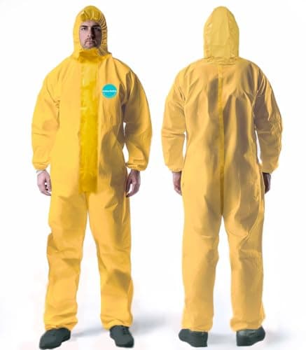 Sealed-Seam Chemical Suit