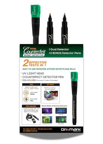 Dual-Test UV Pen Pack