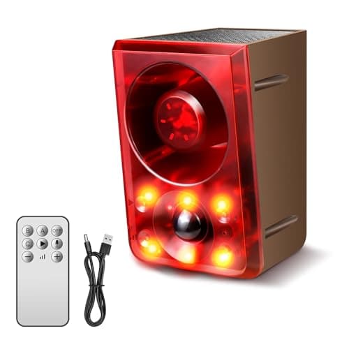 Solar Outdoor Alarm
