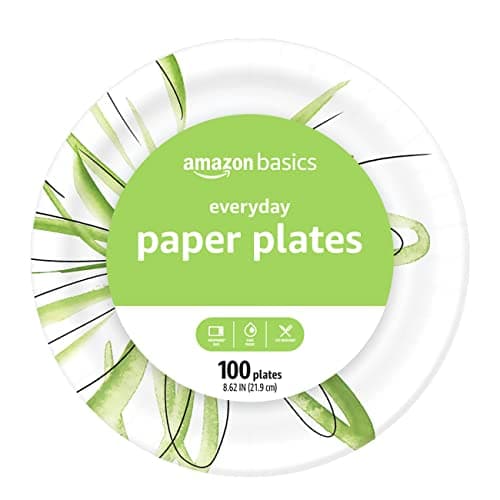 Amazon Basics 8.62" Paper Plates