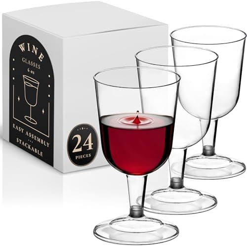 Glass-Like 6oz Wine Cups