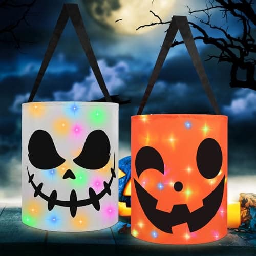 2‑Pack LED Candy Buckets