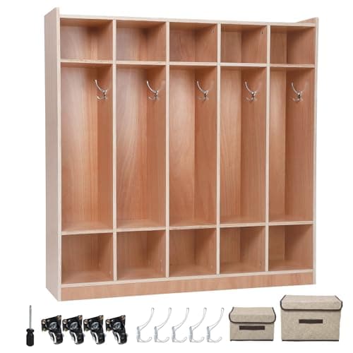 5-Section Classroom Cubbies