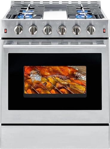 30in Convection Gas Range