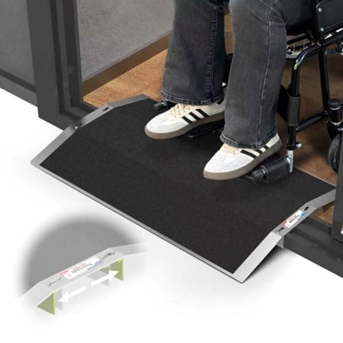 Bridge‑Style Aluminum Ramp