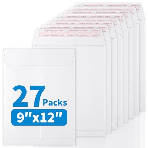 Secure White Catalog Envelopes