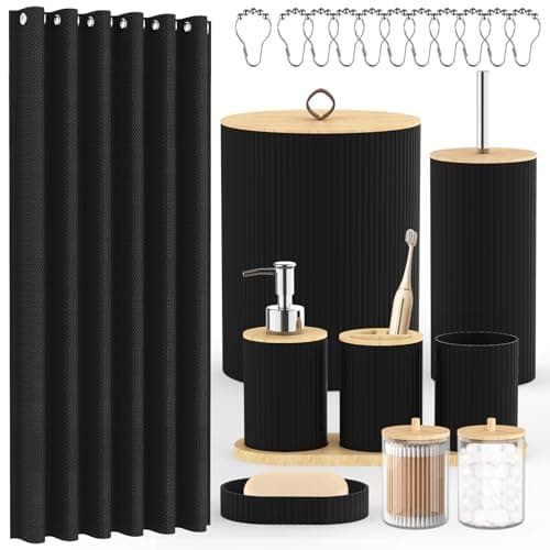 pliow 22‑Piece Black Set