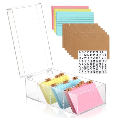 Clear Acrylic Card Case