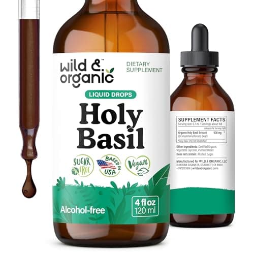 Alcohol-Free Tulsi Tincture