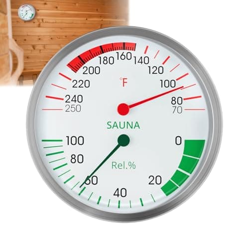 Stainless Sauna Gauge