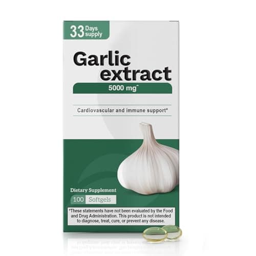 Heart-Healthy Garlic Softgels