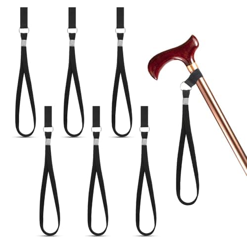 6-Pack Cane Wrist Straps