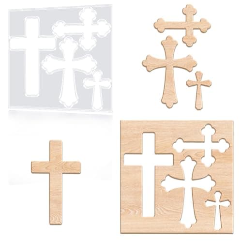 Cross Inlay Template
