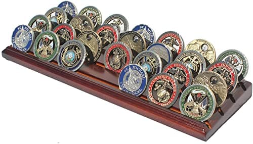 Beechwood Coin Rack