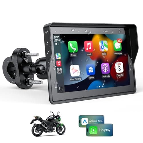 5" Motorcycle CarPlay