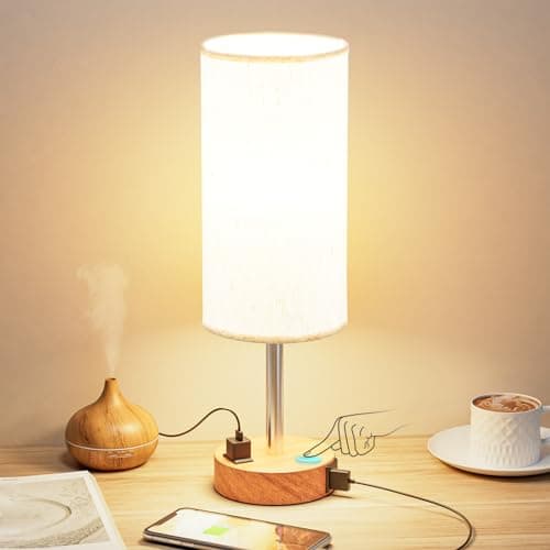 Bedside Lamp with Charging