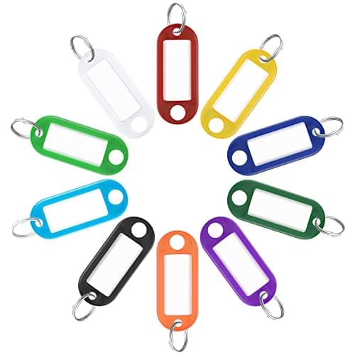 Tough Plastic Key Tags
