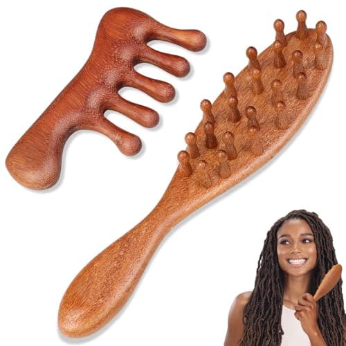 Dexspoeny Sandalwood Comb
