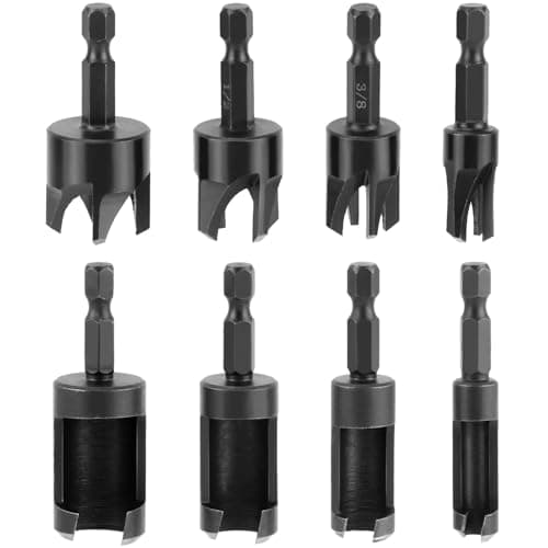 Wood Plug Cutter Set
