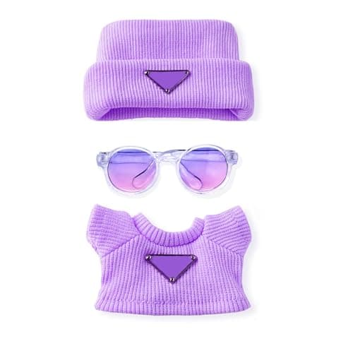Purple Knit Trio