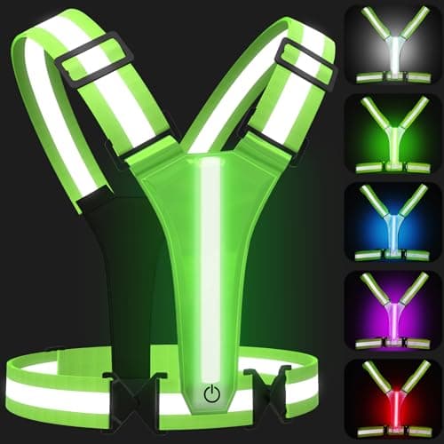 LED Light Running Vest