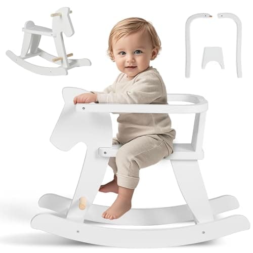 Classic White Rocker