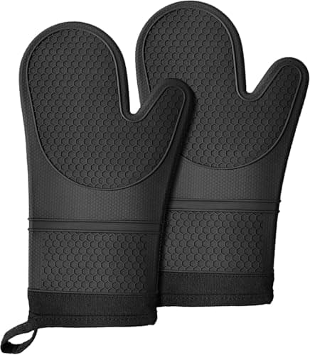 Extra-Long Silicone Mitts