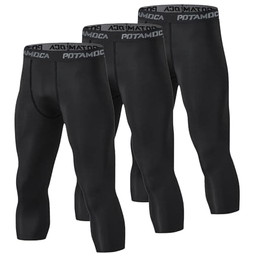 3-Pack 3/4 Compression Pants