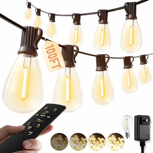 luckystyle 100FT String Lights
