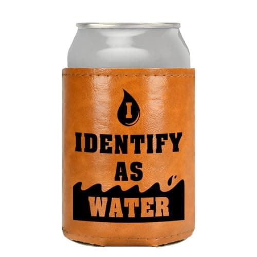 Leather Can Cooler