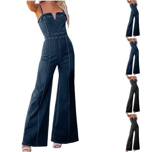 Versatile Denim Jumpsuit
