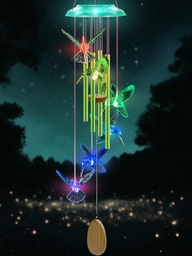 Solar Hummingbird Chime