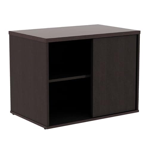 Low-Profile Espresso Credenza